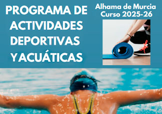 Actividades deportivas y acuáticas 2025